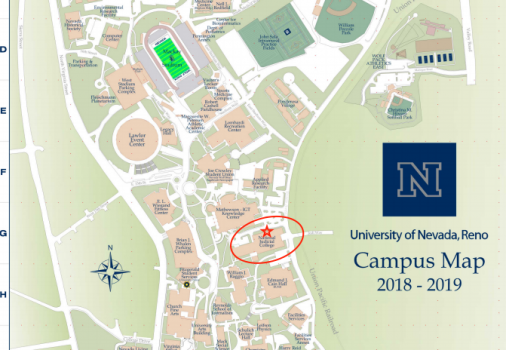 University Of Nevada Reno Campus Map New Location – CASAT