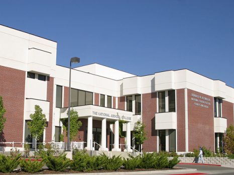 front of the national judicial college