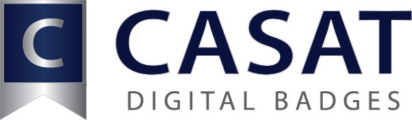 CASAT Digital Badges logo