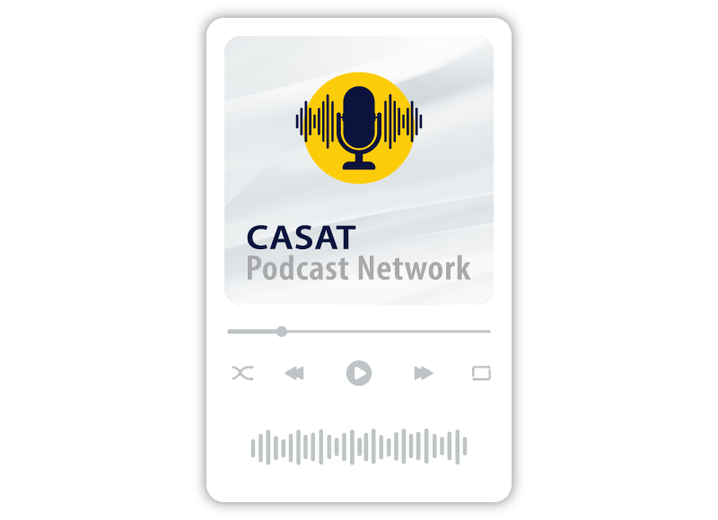 CASAT Podcast Network visual