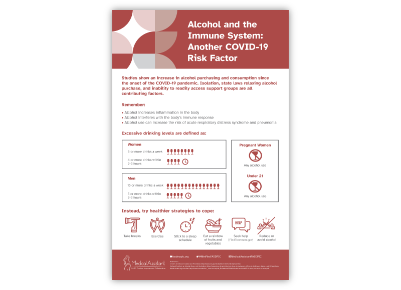 Alcohol and the Immune System: Another COVID-19 Risk Factor visual