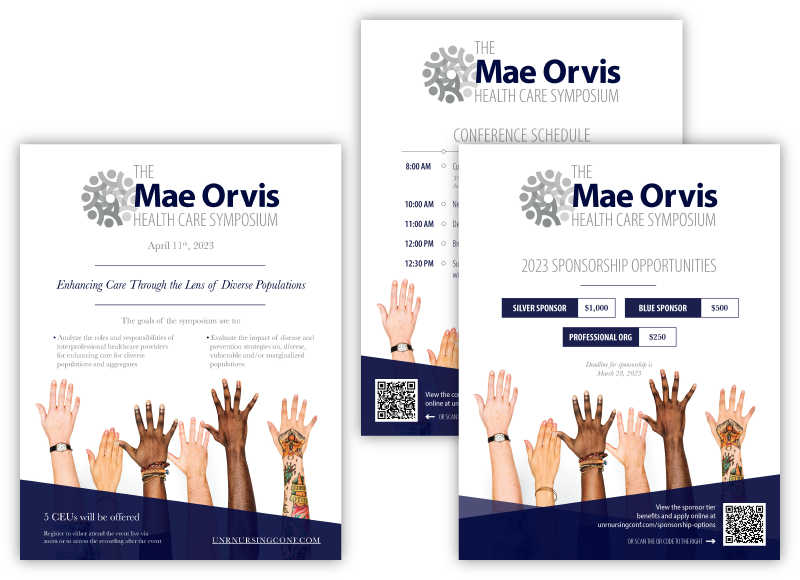 2023 Mae Orvis Nursing Symposium Visuals visual