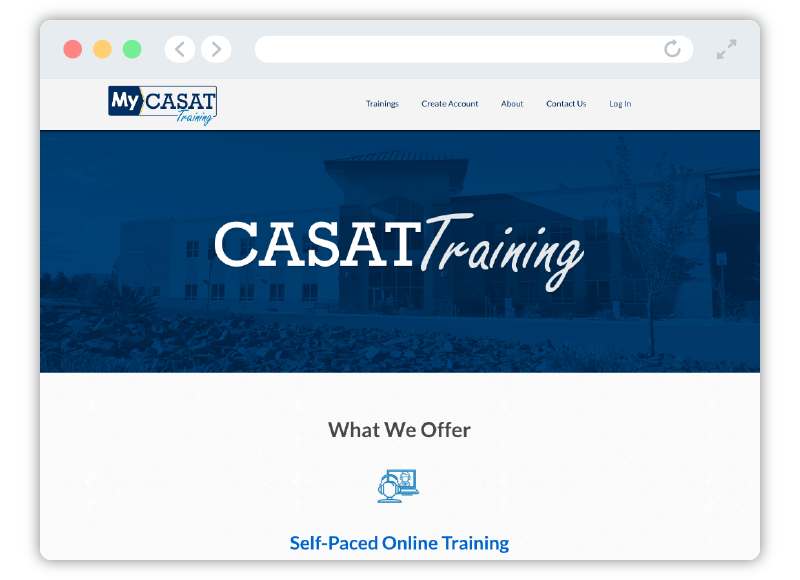 MyCASAT Training visual